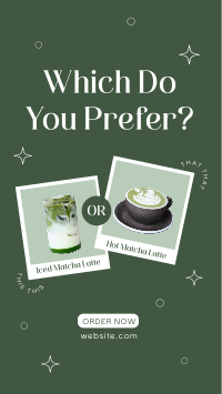 Matcha Facebook Story example 2