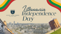 Rustic Lithuanian Independence Day Animation