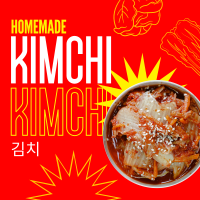 Homemade Kimchi Instagram Post Design