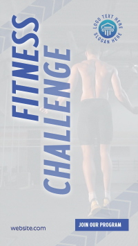 Fitness Challenge Instagram Story
