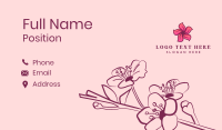 Got Me Orchid Business Card Design