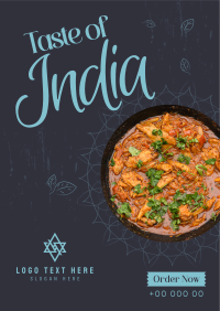 Taste of India Flyer