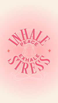 Stress Relieve Meditation Instagram Reel Image Preview