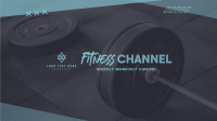 Fitness Gym YouTube Banner