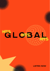 Global Music Hits Flyer