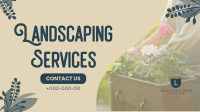 Landscaping Offer Animation