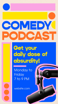 Daily Comedy Podcast Instagram Reel