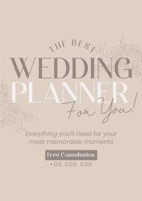 Your Wedding Planner Poster