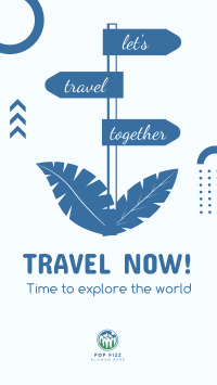 Lets Travel Together Facebook Story