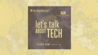 Glass Effect Tech Podcast Animation