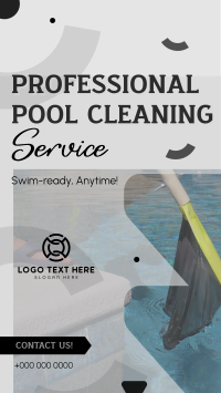 Professional Pool Cleaning Service Instagram Reel