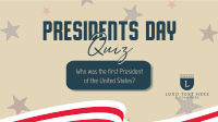 Presidents Day Pop Quiz Animation