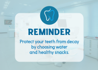 Dental Reminder Postcard