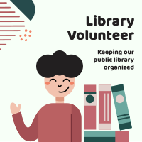 Public Library Volunteer Instagram Post