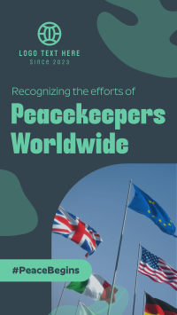 International Day of United Nations Peacekeepers Facebook Story