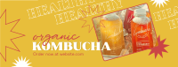 Healthy Kombucha Facebook Cover Design