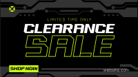 Techno Clearance Sale Animation