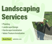 Landscaping Services Facebook Post