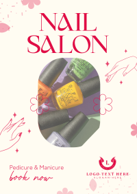 Modern Nail Salon Flyer