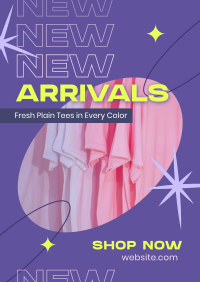 Latest Fashion Arrivals Poster