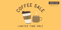 Coffee Sale Twitter Post