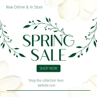 Aesthetic Spring Sale  Instagram Post