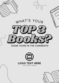 Top 3 Fave Books Flyer