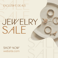 Organic Minimalist Jewelry Sale Instagram Post