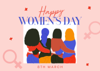 Global Women's Day Postcard