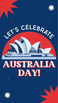 Let's Celebrate Australia Day Instagram Story