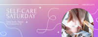 Luxurious Self Care Saturday Facebook Cover Design