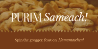 Purim Sameach! Twitter Post