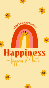 Spread Happiness Instagram Story