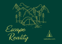 Escape Reality Postcard