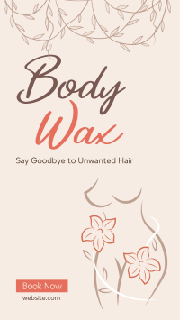 Body Waxing Service Instagram Story