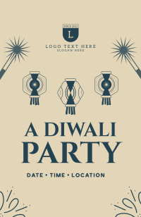 Diwali Festival Invitation Image Preview