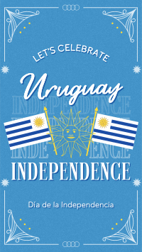 Uruguayan Independence Day Instagram Story