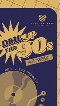 Retro DJ Event Instagram Story Design