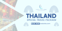 Thailand Travel Package Twitter Post