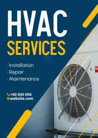 Fast HVAC Services Flyer