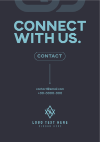 Connect With Us Modern Flyer