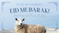 Eid Mubarak Sheep Animation