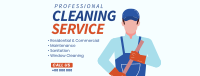 Janitorial Cleaning Facebook Cover