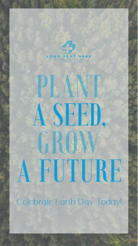 Plant Seed Grow Future Earth Video