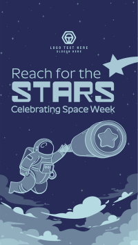 Space Week Fairytale Instagram Reel Image Preview