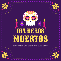 Dia De Los Muertos Instagram Post