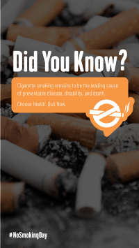 Smoking Facts Facebook Story