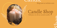 Candle Discount Twitter Post