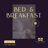 Bed and Breakfast Apartments Instagram Post Image Preview