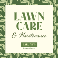 Lawn Service Instagram Post example 2